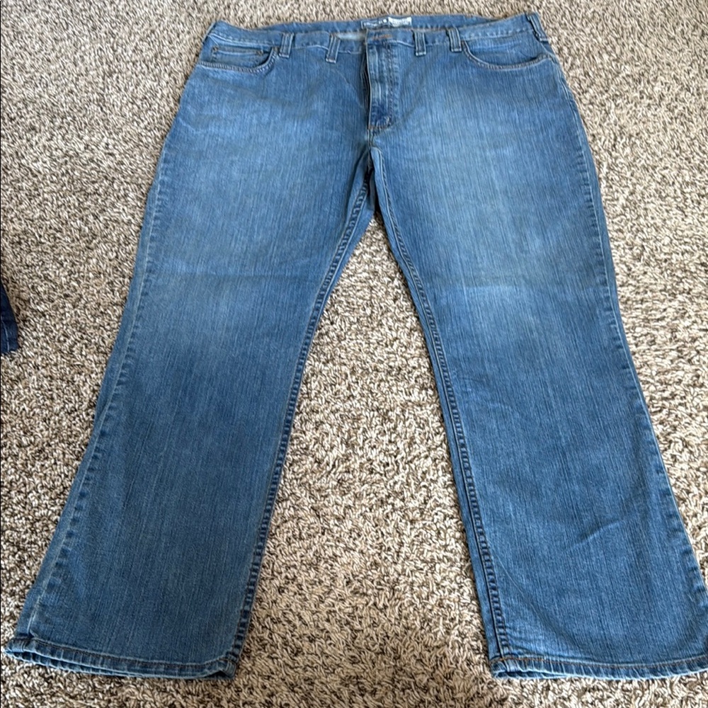 Carhartt Relaxed Blue Denim Jeans Timeless Style